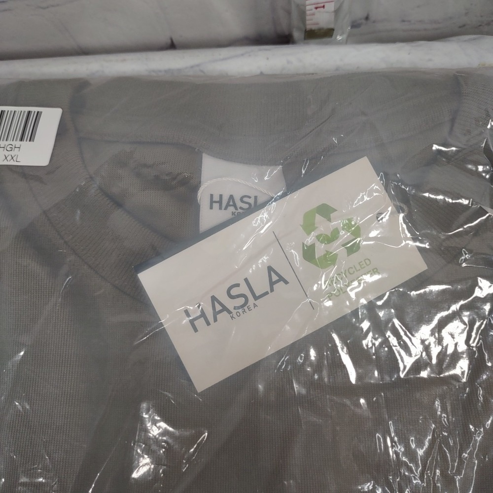 HASLA Men's XXL Performance T-Shirts Hunter Green Moisture Wicking NWT - Picture 7 of 10